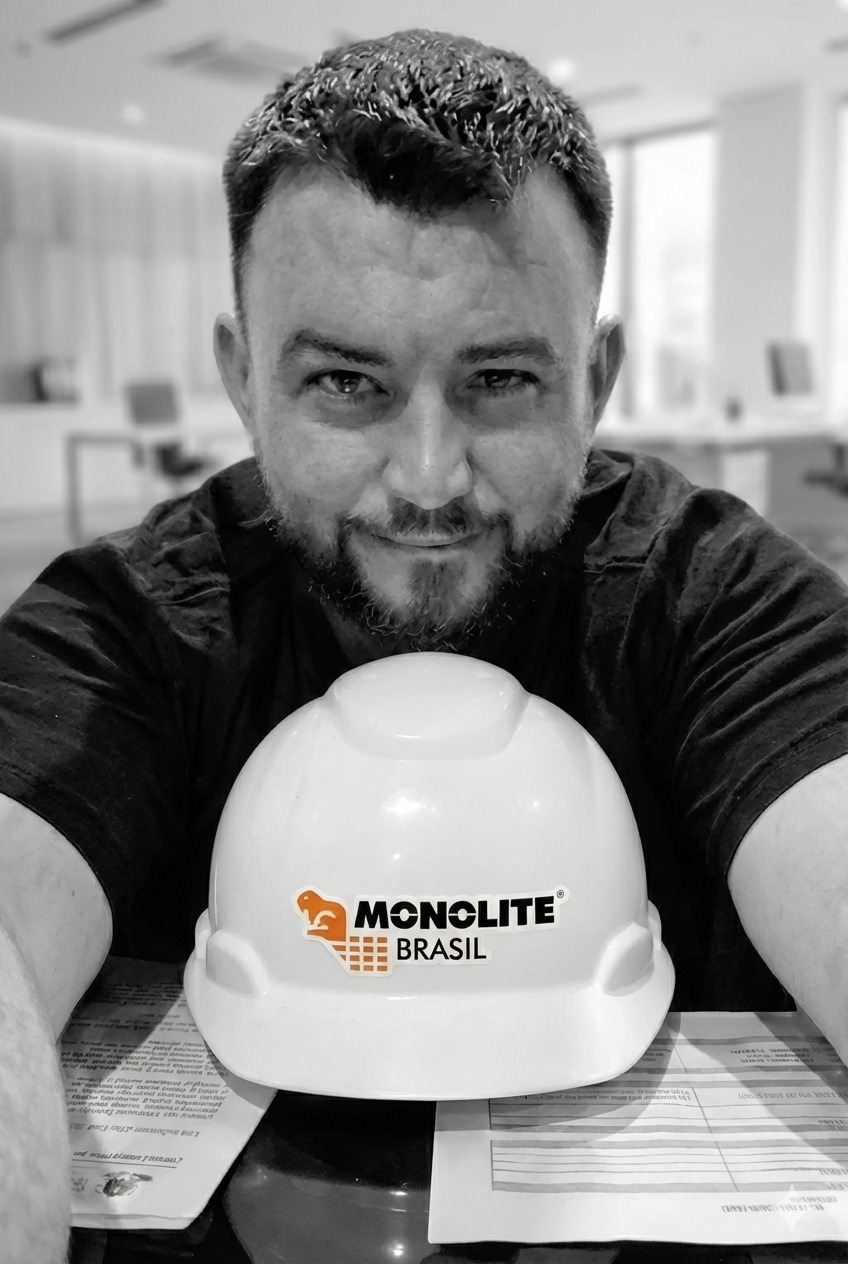 Douglas Dalton, engenheiro civil e calculista estrutural na Monolite Brasil